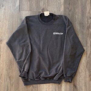 Hanes Men's Dark Gray Crewneck Sweater